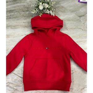 Tommy Hilfiger red kids hoodie!